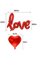Parti Dolabı Kalp Mum, Love Ve Kalp Balon, Gül Yaprağı, Tealight Mum Süsleme, Sevgililer Günü, Evlilik Teklifi
