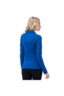 Lacoste Kadın Mavi Uzun Kollu Polo Yaka T-Shirt