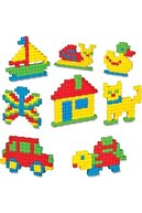 DEDE Tik Tak Box 500 Parça Lego Set