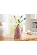 English Home Floral Porselen Vazo 11,1x11,1x17,9 Cm Pembe