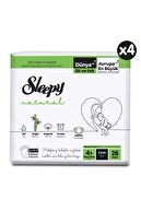 Sleepy Natural Aylık Paket Bebek Bezi 4+ Numara Maxi Plus 104 Adet