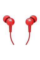 JBL C100SIU Kulak İçi Kulaklık - Kırmızı