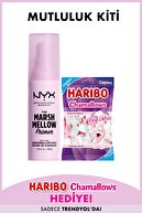 NYX Professional Makeup Marshmellow Soothing Primer Makyaj Bazı + Haribo Chamallows