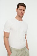 TRENDYOL MAN Çok Renkli Erkek Basic Slim Fit %100 Pamuk 2'li Paket Bisiklet Yaka Kısa Kollu T-Shirt