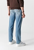 Avva Erkek Açık Mavi Comfort Slim Fit Jean Pantolon E003520