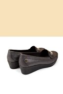Pierre Cardin Pc-50801 Parlak Platın Kadın Ayakkabı