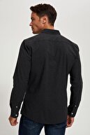 Defacto Modern Fit basic Uzun Kollu Oduncu Gömlek