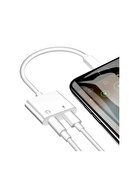 Kralphone Iphone Ipad Lightning Uyumlu Kulaklık Ve Şarj Çevirici Dönüştürücü Çoğaltıcı Kablo 6 7 8 X Xs Xs Ma