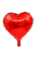 Oyuncakistan 5 Adet 18'' Sevgililer Günü, Özel Gün, Parti Kalp Kırmızı Folyo Balon Helyum Uyumlu