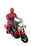 Kardelen Spiderman Pilli Işıklı Motorlu Örümcek Adam