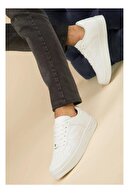 Muggo Beyaz Unısex Sneaker Ayakkabı