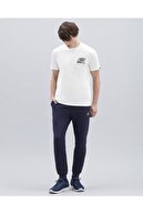 Skechers M Chest Logo T-Shirt Erkek Off White Tshirt - S212938-102