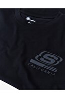 Skechers M Chest Logo T-Shirt Erkek Siyah Tshirt - S212938-001