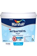 Marshall Antibakteriyel Hijyen Iç Cephe Duvar Boyası 2,5 Lt Fildişi
