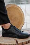 Alba Siyah Hakiki Deri Erkek Ayakkabı