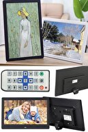 Utelips Dijital Akıllı Fotoğraf Çerçevesi 10 Inç Elektronik Masa Üstü & Asılabilir Lcd Ekran Tablet Çerçeve