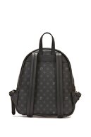 کوله پشتی زنانه مونوگرام مشکی 05PO22Y1577-thumb