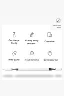 Fuchsia Ipad Samsung Huawei Uyumlu Dokunmatik Tablet Telefon Kalemi