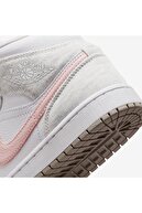 Nike Air Jordan 1 Mid Se Light Iron Ore (w) Kadın Spor Ayakkabı