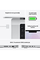 Apple Macbook M1 Pro 10c Cpu - 16c Gpu 16gb 512gb Ssd Macos 16" Qhd Taşınabilir Bilgisayar Gümüş Mk1e3tu/a