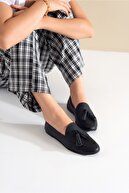 luvishoes F04 Siyah Cilt Deri Ayakkabı