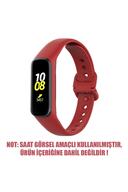 Samsung Galaxy Fit 2 Silicone Band Red-thumb