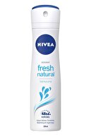 Nivea Kadın Sprey Deodorant Fresh Natural 48 Saat Anti-perspirant Koruma 150ml