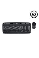 logitech MK330 Kablosuz Türkçe Klavye Mouse Seti - Siyah