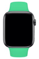 Fibaks Apple Watch 44mm A+   Uyumlu  Yüksek Kalite Spor Klasik Silikon Kordon