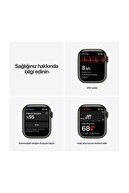 Apple Watch Seri 7 GPS 41mm Yeşil Alüminyum Kasa ve Clover Spor Kordon - MKN03TU/A