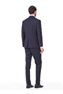 Kip Tkm-625 Mono Yaka Normal Bel Fitted Düz Lacivert Erkek Takım Elbise