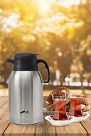 2 Litre Çelik Piknik Kamp Servis Ikram Için Su Meşrubat Çay Termosu Group Güvencesiyle