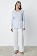 Penti Soft Lavender Scent Pijama Takımı