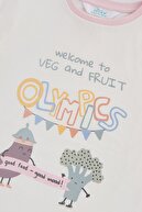 Penti Kız Çocuk Veg-t Olympic 2li Pijama Takımı