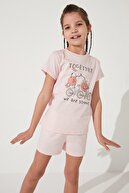 Penti Kız Çocuk Veg-t Together Baskılı Pijama Takımı 2'li