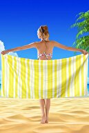 Soulmate Plaj Havlusu Ultra Emici Hafif Ince Ve Büyük Boy Plaj Spor Ve Seyahat Havlusu 140×70cm