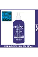 Omega Plus Bad Girl MAVİ Amonyaksız Renkli Saç Boyası 250ML