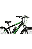 TRENDBIKE Vento 27,5 Jant Önden Amortisörlü Bisiklet, 21 Vites Erkek Dağ Bisikleti Siyah-neon Yeşil