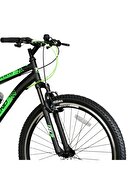 TRENDBIKE Vento 27,5 Jant Önden Amortisörlü Bisiklet, 21 Vites Erkek Dağ Bisikleti Siyah-neon Yeşil