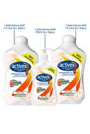 Activex Antibakteriyel Sıvı Sabun Aktif 1,5+1,5+700ml