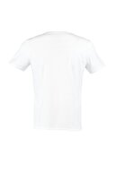 TRENDYOL MAN Beyaz Basic Slim Fit %100 Pamuklu V Yaka Kısa Kollu T-Shirt