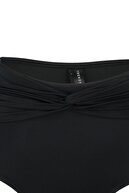 TRENDYOLMİLLA Siyah Düğüm Detaylı Yüksek Bel Bikini Altı TBESS20BA0206