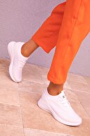 Soho Exclusive Kadın Beyaz Sneaker 15226