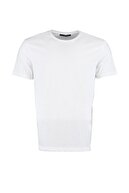TRENDYOL MAN Beyaz Erkek Basic Regular Fit Bisiklet Yaka Kısa Kollu T-Shirt TMNSS22TS0271
