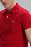 Lufian Laon Spor Polo T- Shirt Kırmızı