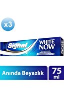 Signal White Now Anında Beyazlık Sağlayan Diş Macunu 75 ml X3