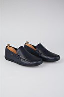 Tripy Hakiki Deri Erkek Günlük Loafer Ayakkabı