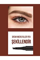 Flormar Kaş Maskarası Ve Kaş Farı - Brow Micro Filler Pen 001 Light Brown 47000097-001
