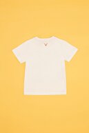 Nebbati Erkek Çocuk Beyaz T-shirt