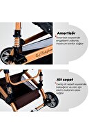 کالسکه کودک سیستم مسافرتی پاریس Bh-945 با کمک فنر-thumb